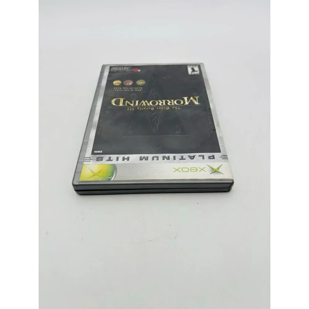 The Elder Scrolls III: Morrowind Platinum Hits Edition - Xbox - Tested Works VG